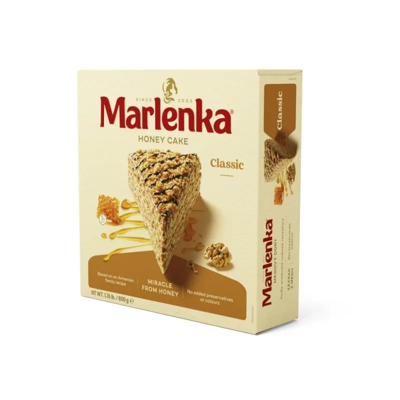 Marlenka Medová torta s vlašskými orechmi 800g