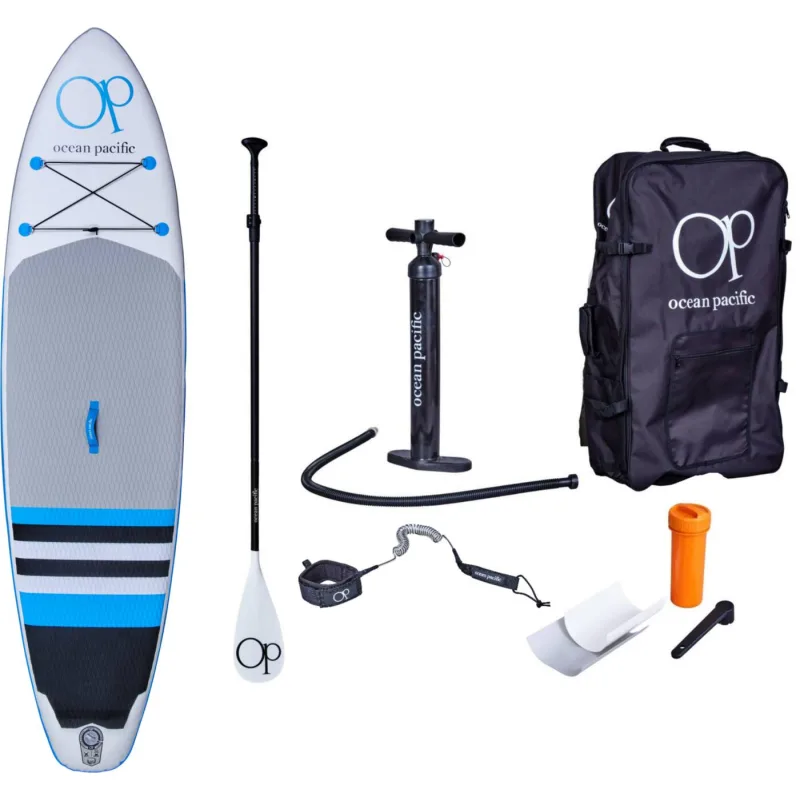 Paddleboard Ocean Pacific Malibu All Round 10'6 White/Grey/Blue + príslušenstvo