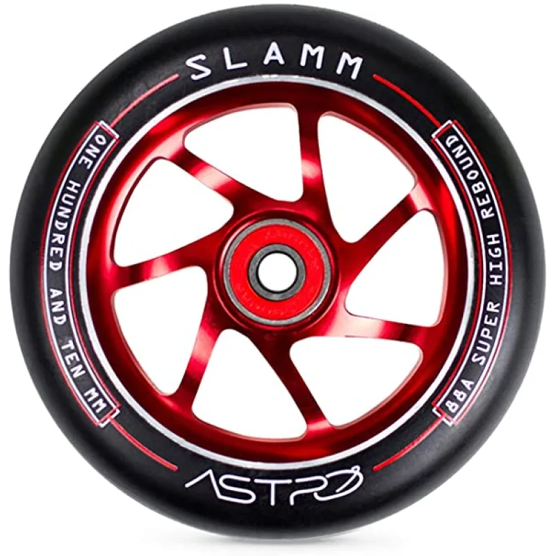 Slamm Astro 110mm Wheels - Red