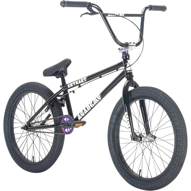 Academy Entrant 20'' 2022 BMX Freestyle Bike - Gloss Black/Rainbow