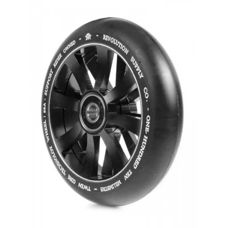 Revolution Supply Twin Core 110mm Wheel - Black