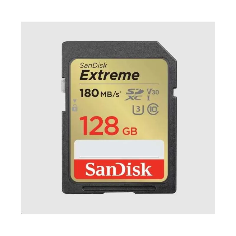 SanDisk Extreme/SDXC/128GB/UHS-I U3 / Class 10 (SDSDXVA-128G-GNCIN)