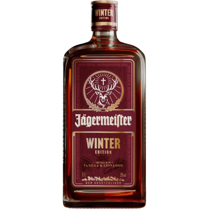 Jägermeister Winter Edition 25% 0,7 l (čistá fľaša)