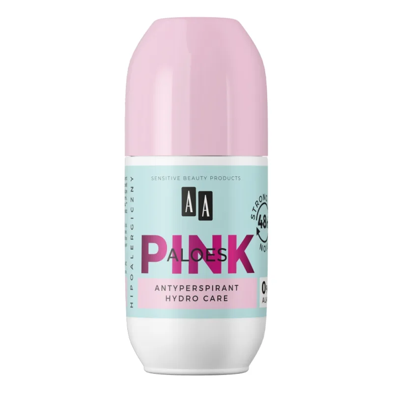 AA, Aloe Pink antiperspirant roll-on 50ml