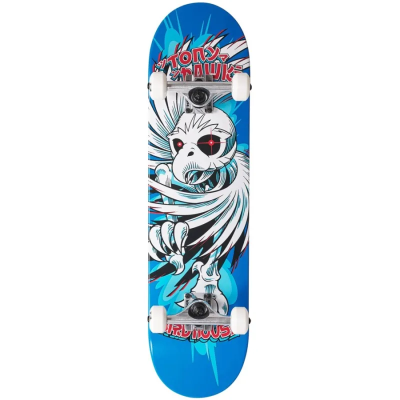 Birdhouse Stage 1 Hawk 7.75" Skateboard - Spiral Blue