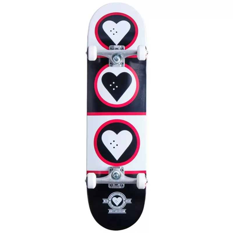 Heart Supply Orbit Logo 7.75" Skateboard - Black