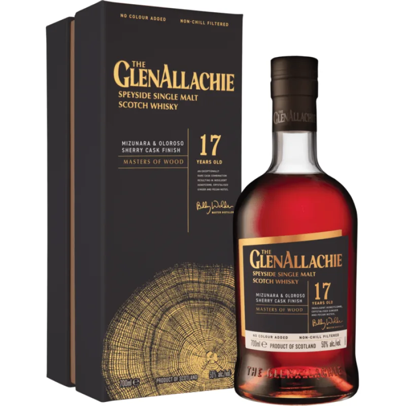 The GlenAllachie 17y Mizunara & Oloroso Sherry Cask Finish 50% 0,7 l (kazeta)