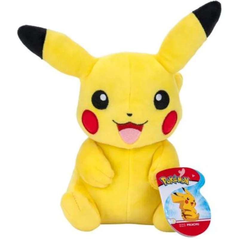 Jazwares Pokémon plyšák Pikachu sedící 20 cm