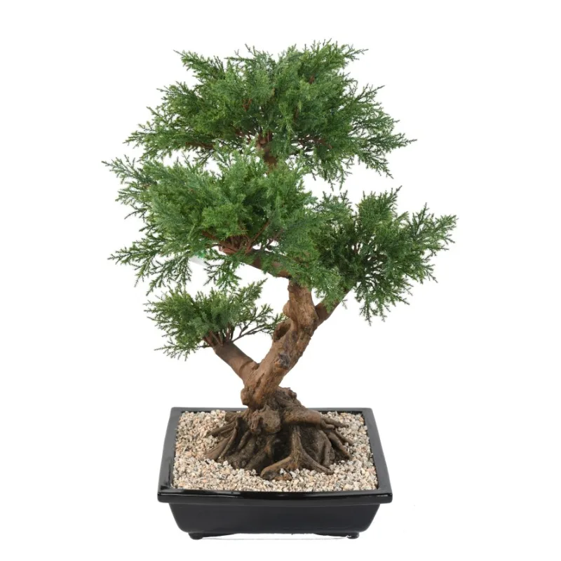 Umelá Bonsai Borievka v miske, 75cm