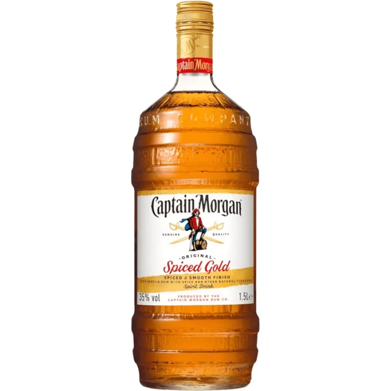 Captain Morgan Spiced 35% 1,5 l (čistá fľaša)