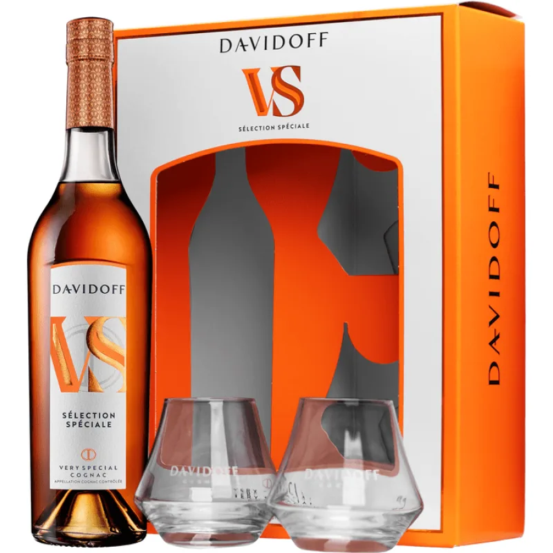 Davidoff VS Selection Speciale 40% 0,7 l (2 poháriky)
