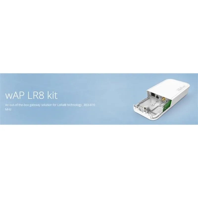 MIKROTIK RouterBOARD wAP LR8G kit + L4…