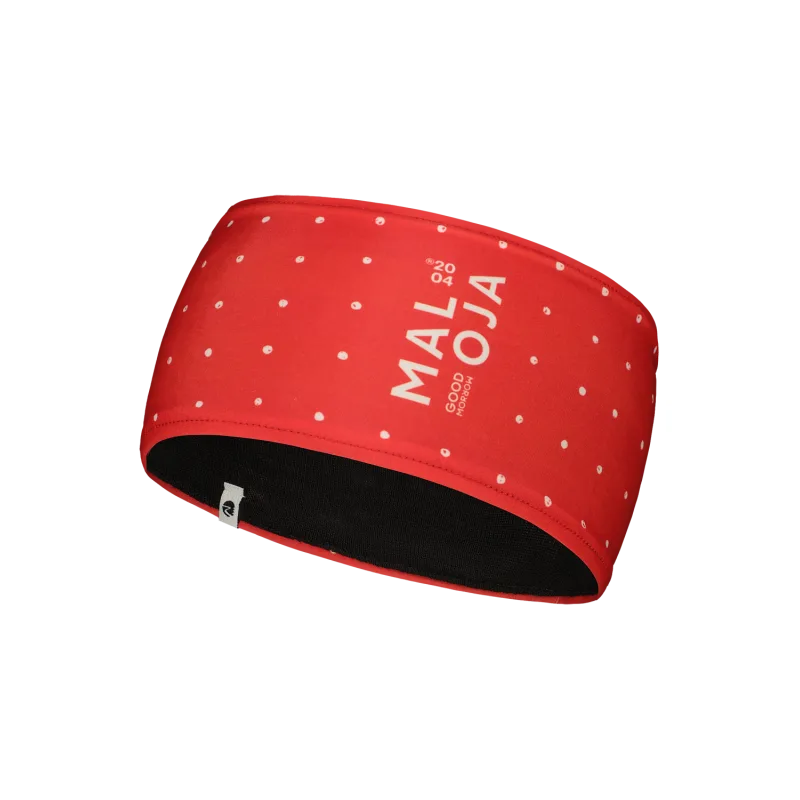 Čelenka Maloja JainzenbergM. bright cranberry bubbledots