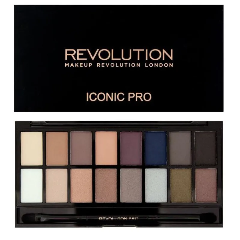 Makeup Revolution, Iconic Pro 2 paleta 16 tieňov 16g