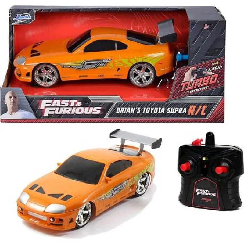 Jada Toys Rychle a zběsile – auto Toyota Supra na dálkové ovládání