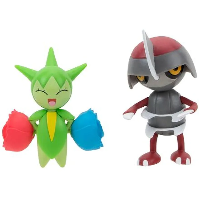 Jazwares Pokémon figurky Roselia a Pawniard