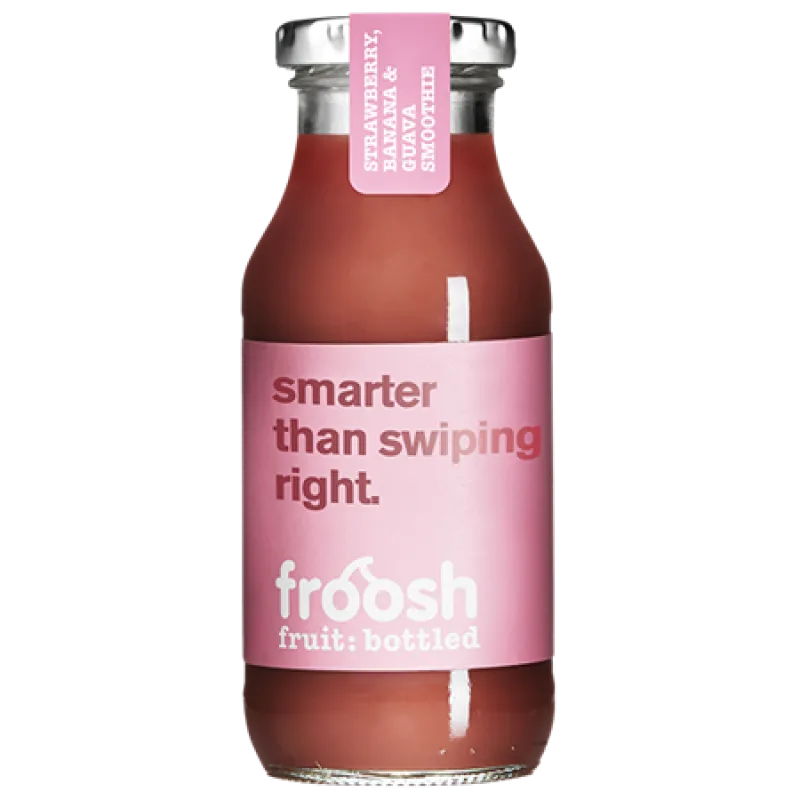 Froosh smoothie jahoda, banán, guava - 250ml