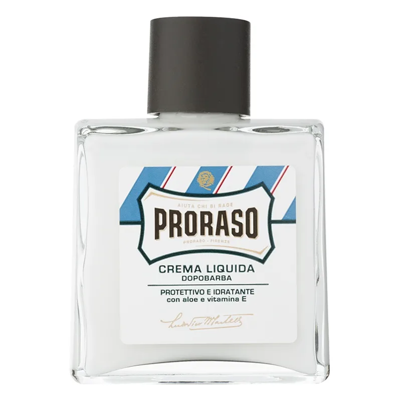Proraso, Crema Liquida Dopobarba ochranný balzam po holení s aloe vera a vitamínom E 100 ml