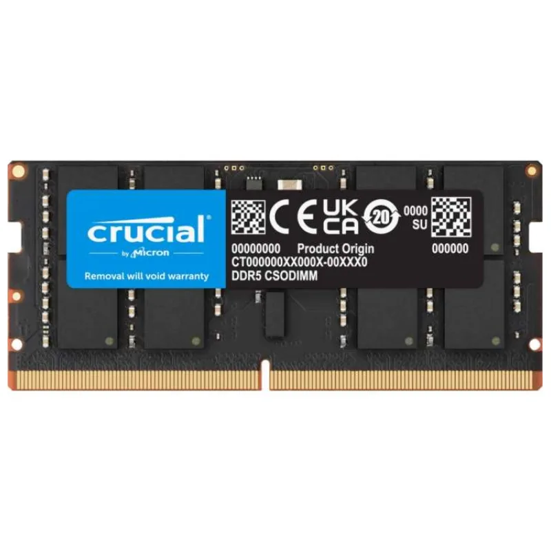 Crucial 32GB DDR5-6400 CSODIMM CL52 (CT32G64C52CS5)