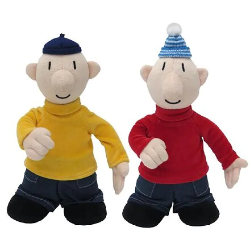 Moravská Ústředna Plyšáci Pat a Mat 25 cm