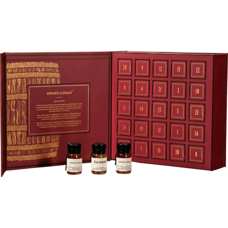 Drinks by The Dram The Whisky Advent Calendar 2025 25x0,03l 45,1% 0,75l