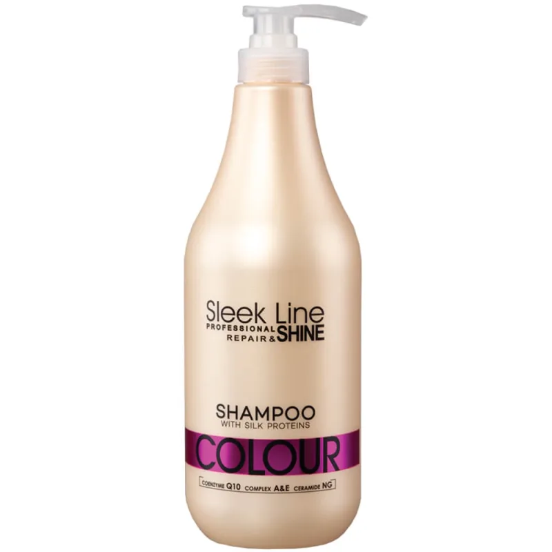 Stapiz, Sleek Line Colour Shampoo hodvábny šampón na farbené vlasy 1000ml