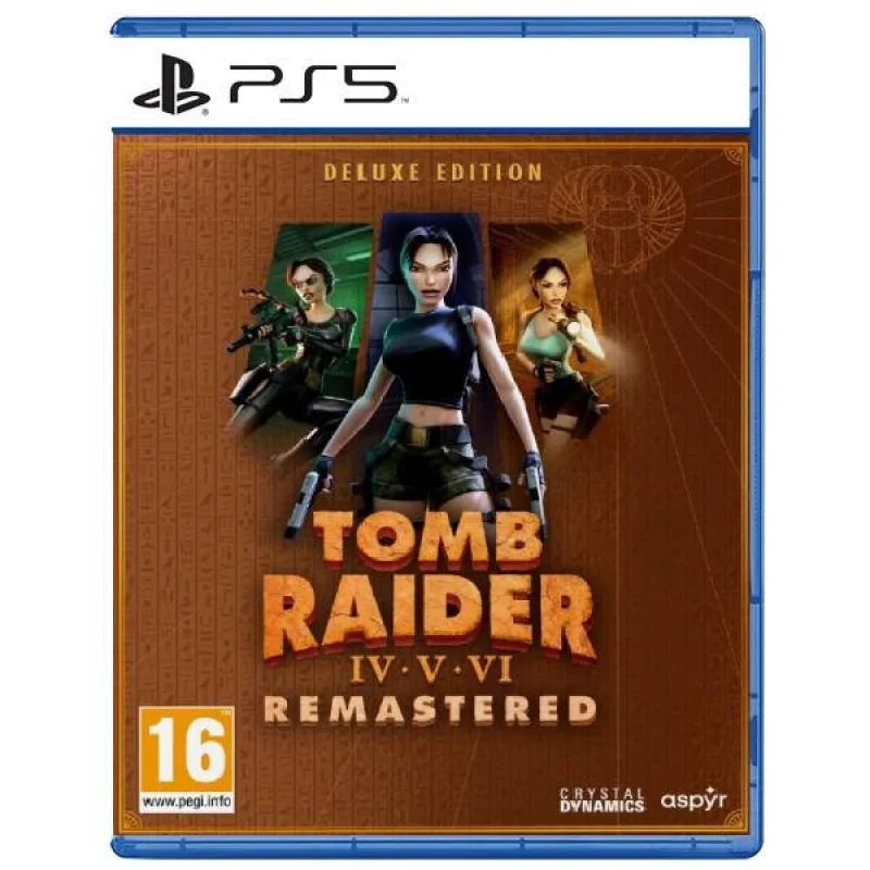 Tomb Raider IV-VI Remastered: Starring Lara Croft (Deluxe Edition) [PS5]