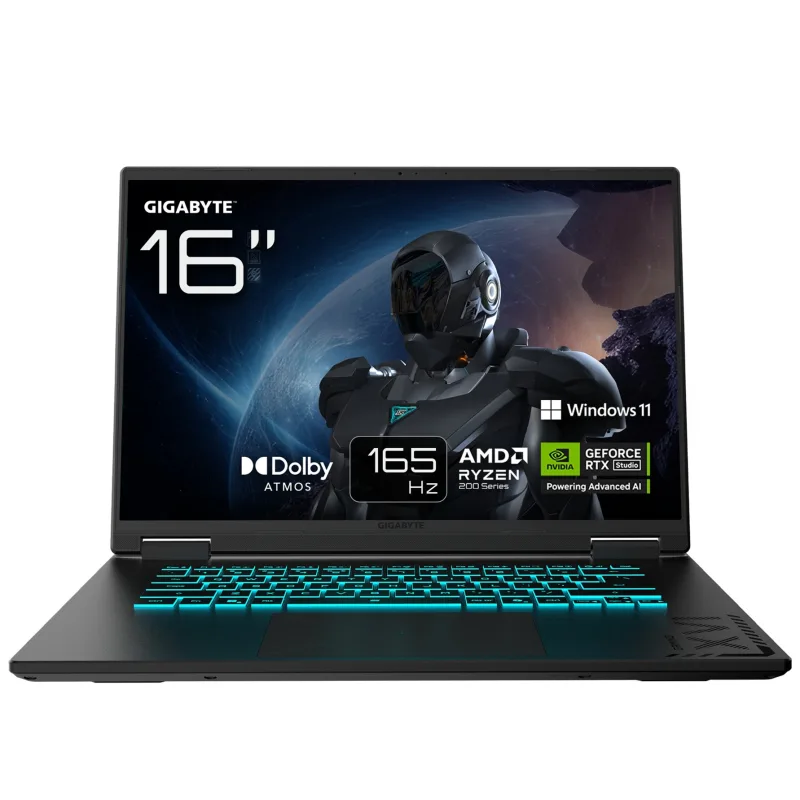 Gigabyte GAMING/A16 3VHK3CZ894SH/R7-260/16"/WUXGA/16GB/1TB/RTX 5060/W11H/Black/2R GAMING A16 3VHK3CZ894SH