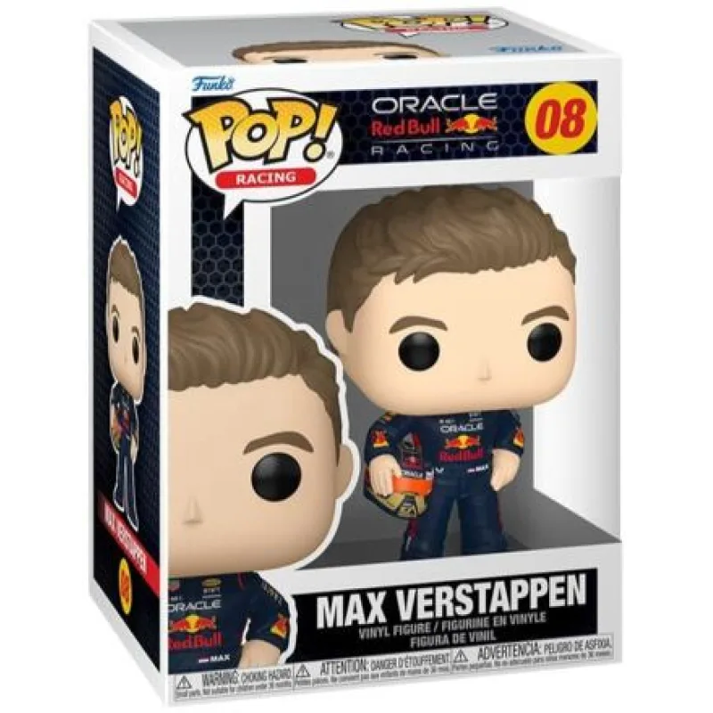 Formule 1 Funko POP! – Max Verstappen #08