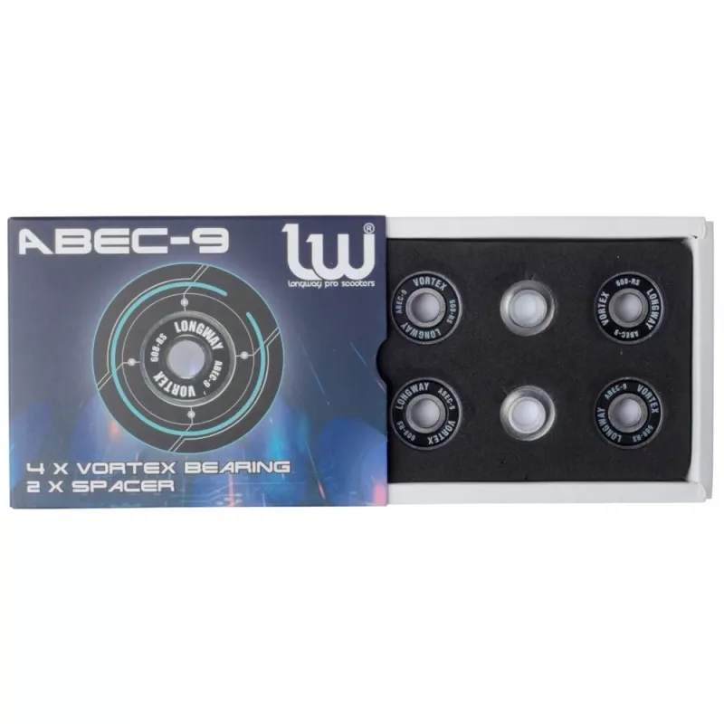 Longway Vortex ABEC 9 Set of Bearings