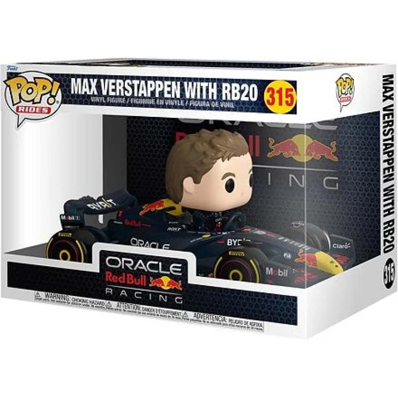 Formule 1 Funko Pop! – Max Verstappen ve voze RB20 #315