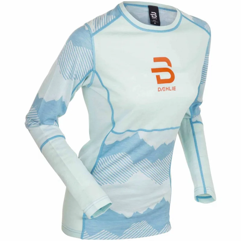 Termotriko Bjorn Daehlie Mountain Wool dl. rukáv dámské černé