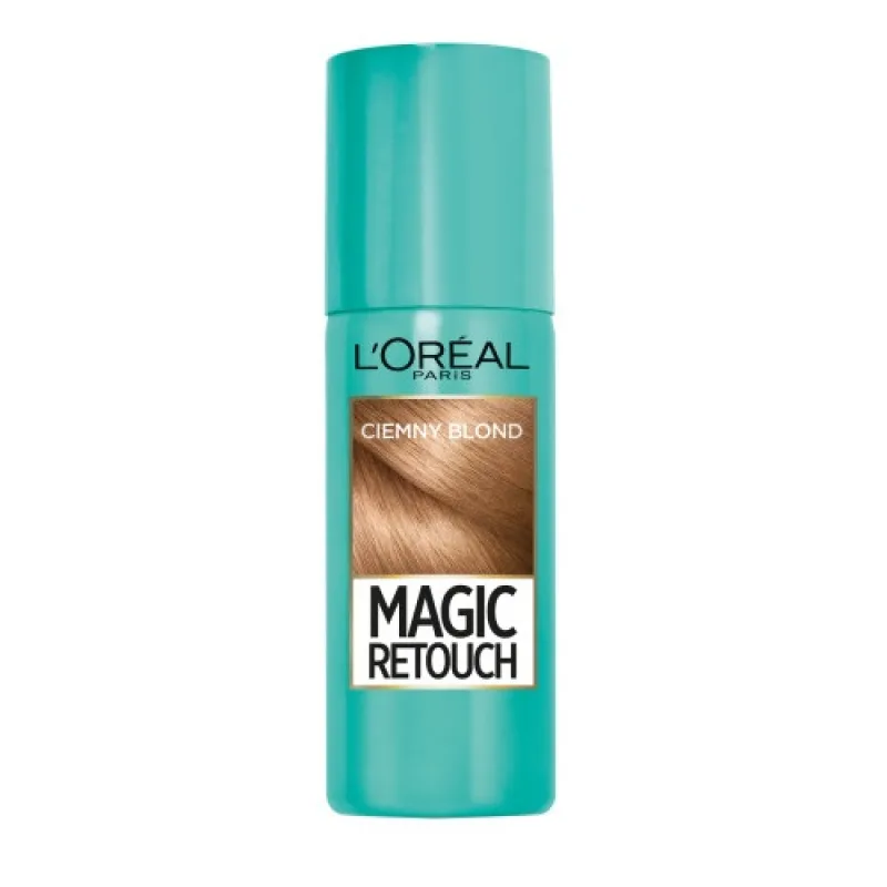 L'Oreal Paris, Magic Retouch sprej na retušovanie korienkov Tmavý blond 75ml