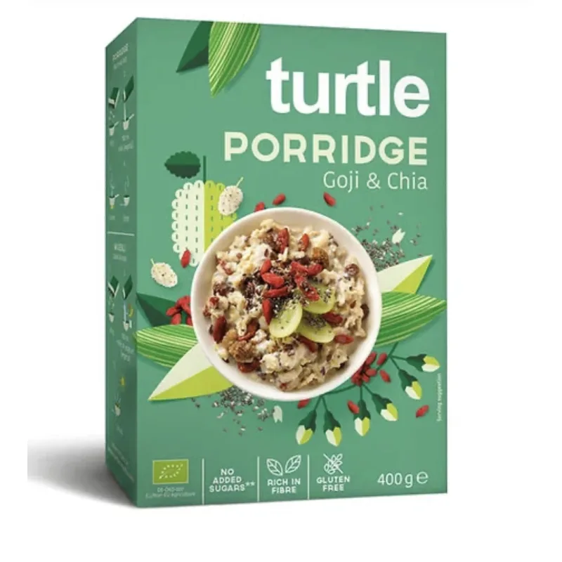 TURTLE Porridge Goji&Chia Bio Gluten free 400g