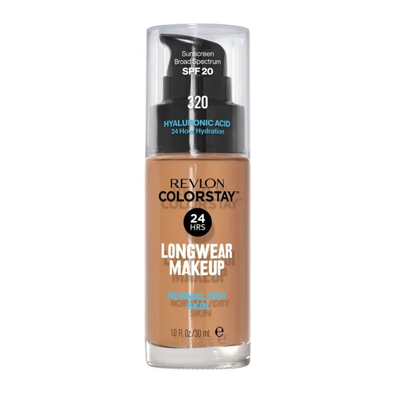 Revlon, ColorStay™ Makeup for Normal/Dry Skin Podkladová báza SPF20 pre normálnu až suchú pleť 320 True Beige 30ml
