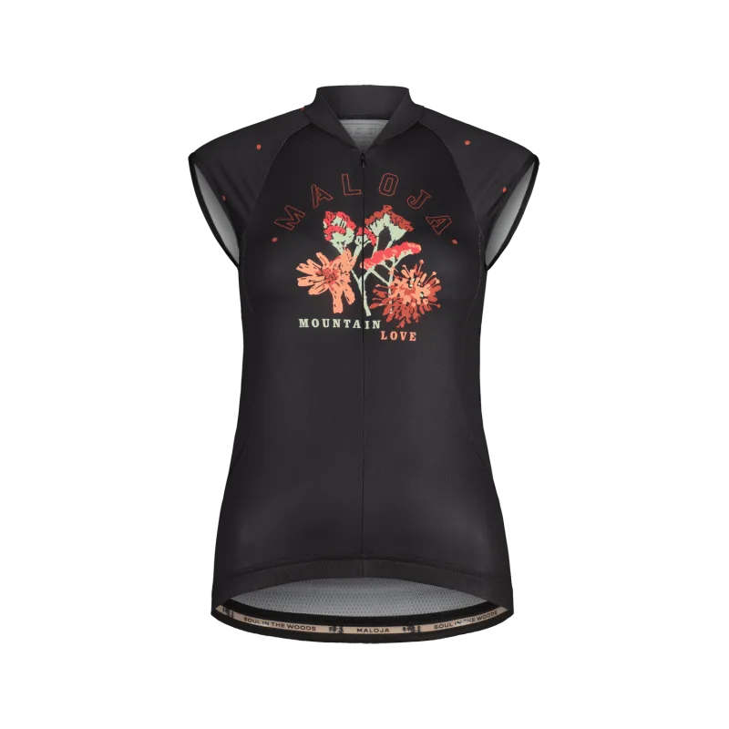 Cyklistický dámský dres Maloja Vanil moonless 2023