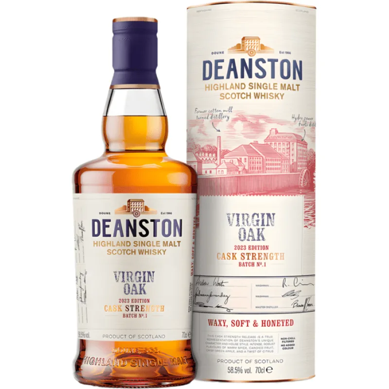 Deanston Virgin Oak 2023 58,5% 0,7 l (tuba)
