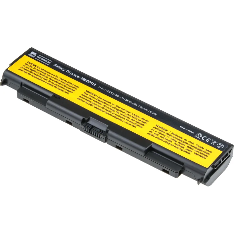 Baterie T6 Power Lenovo ThinkPad T440p, T540p, W540, L440, L540 serie, 5200mAh, 56Wh, 6cell NBIB0110