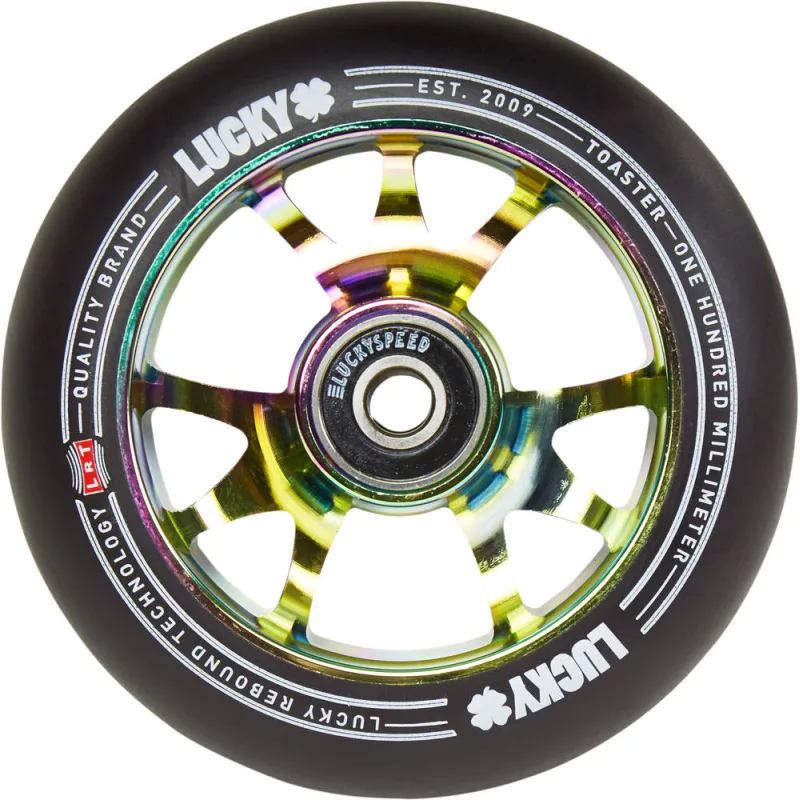 Lucky Toaster 100mm Wheel - Neochrome