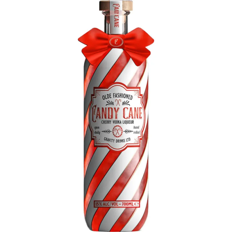Candy Cane Cherry Vodka Liqueur 15% 0,7 l (čistá fľaša)