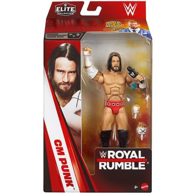 Mattel CM Punk – WWE Elite Collection Royal Rumble figurka 15 cm