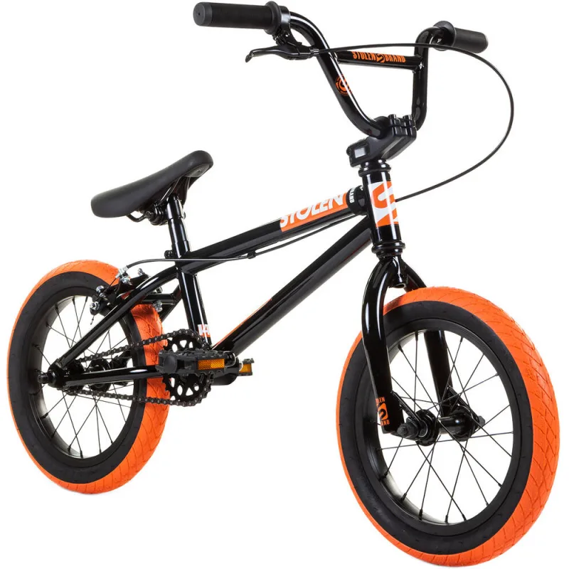 Stolen Agent 14'' 2022 BMX Freestyle Bike Black