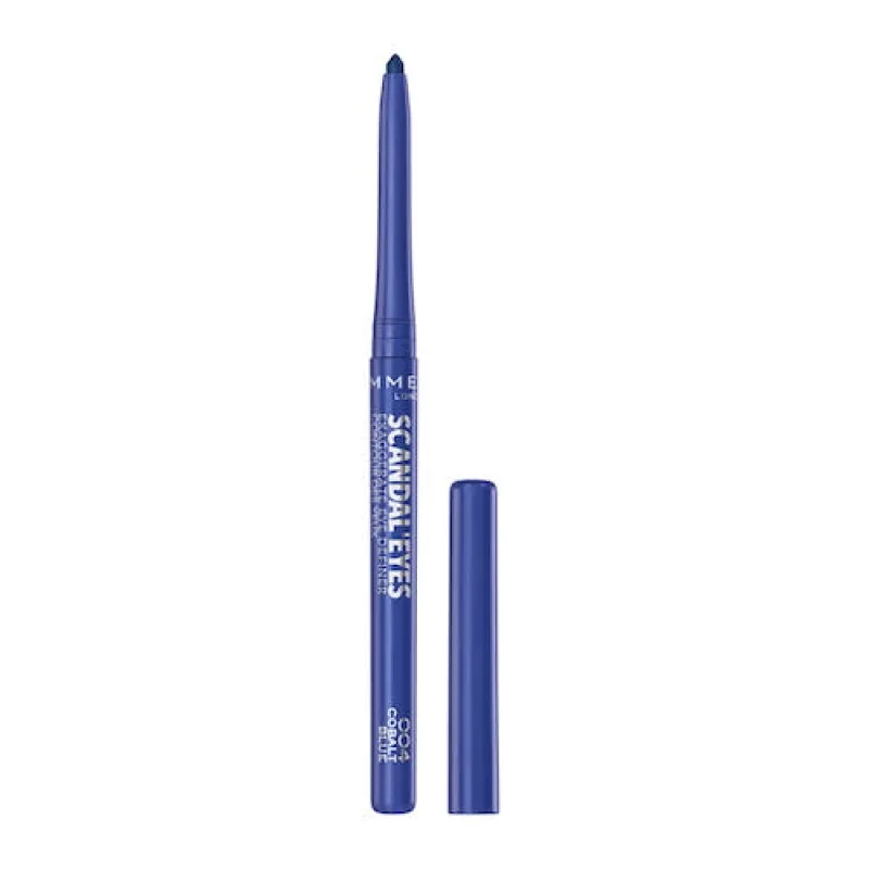 Rimmel London Scandal'eyes Exaggerate vodoodolná mäkká očná linka 004 Cobalt Blue 0,35 g