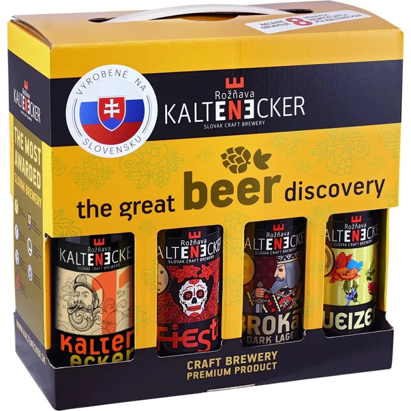 Kaltenecker 8 pack MIX 8 x 0,33 l