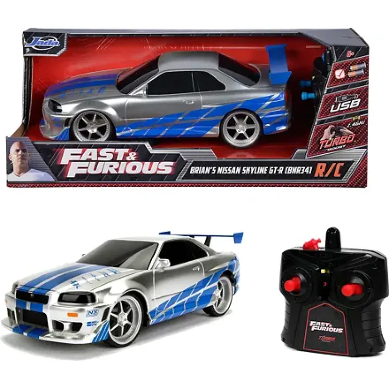 Jada Toys Rychle a zběsile – auto Nissan Skyline na dálkové ovládání