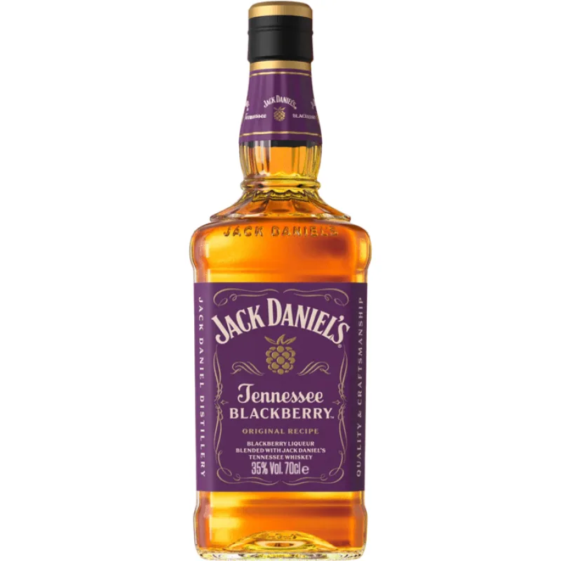 Jack Daniels Blackberry 35% 0,7 l (čistá flaša)