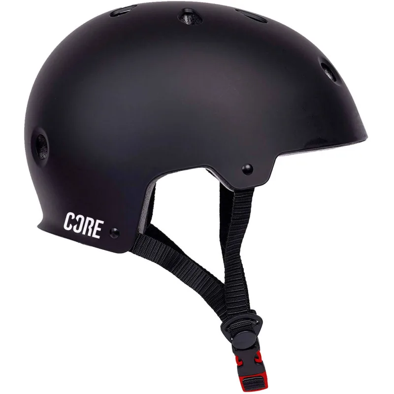 CORE Action Sports Helmet -Matt Black
