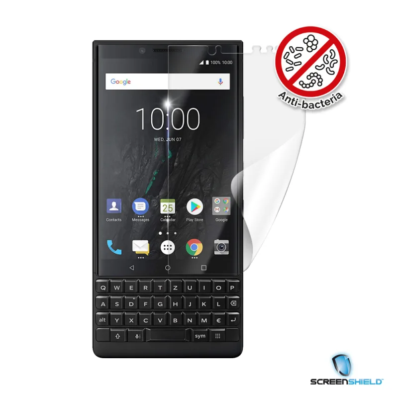 Screenshield Anti-Bacteria BLACKBERRY KEY2 folie na displej BB-KEY2AB-D