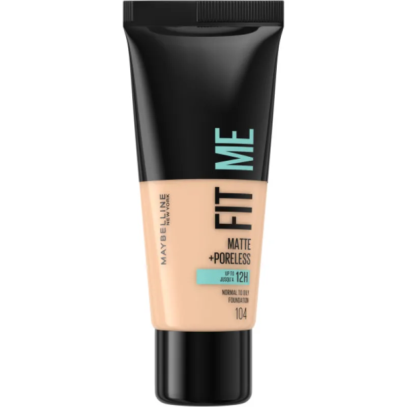Maybelline, Fit Me Matte & Poreless Foundation zmatňujúci podkladový krém 105 Natural Ivory 30ml