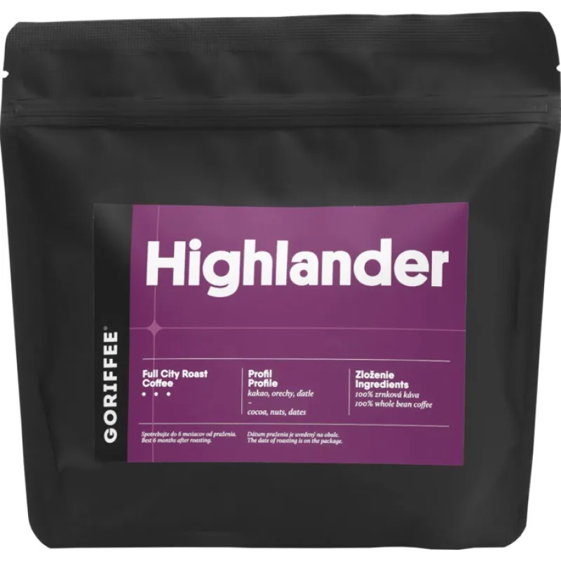 Goriffee Highlander Espresso Blend 250g
